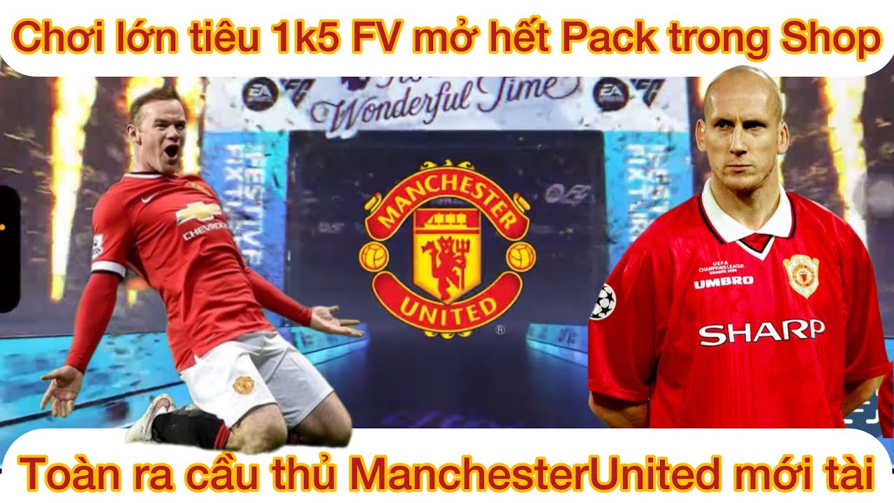 Fc Mobile Vn : Chơi lớn tiêu 1k5 FV mua hết sạch Pack trong shop sự kiện Festive và cái kết🥶
