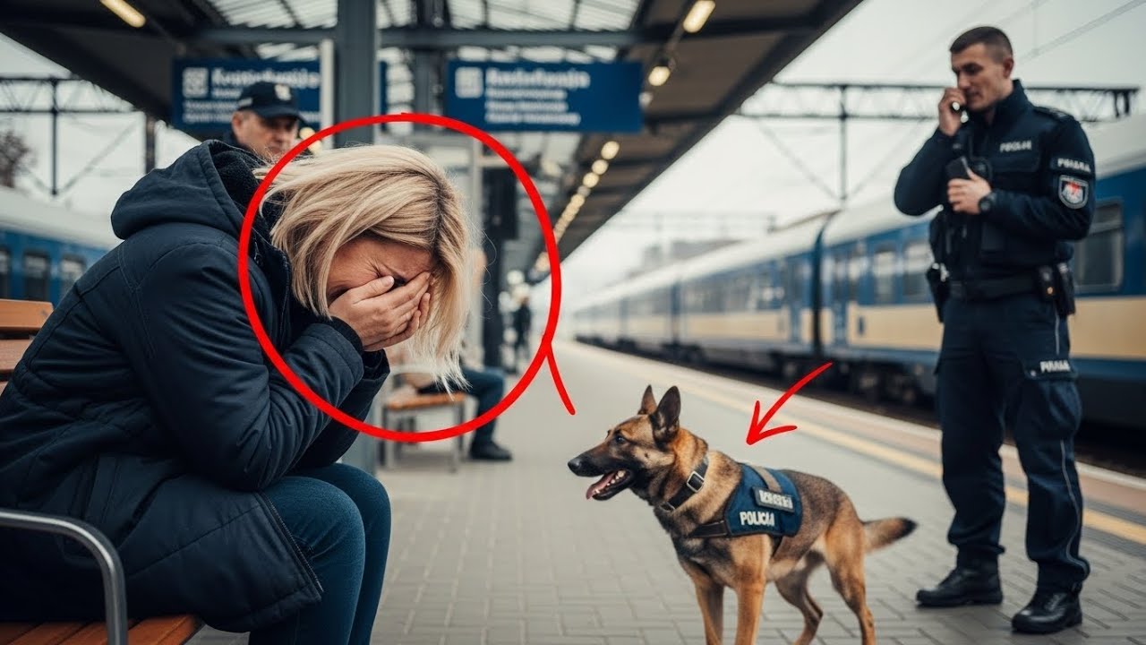 Na posterunku pies zatrzymał się przed matką, płacząc – agenci tego nie widzieli, ale on już czuł.
