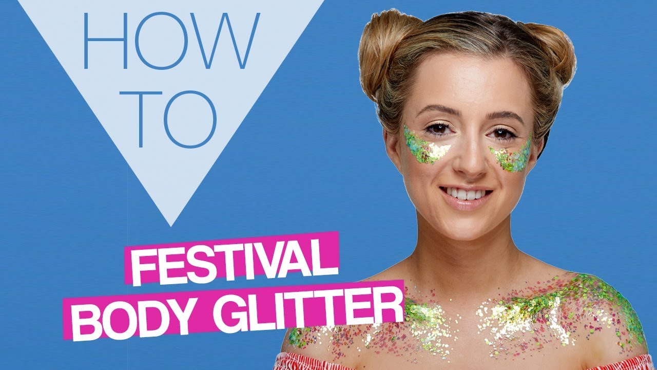 HOW TO | Festival Body Glitter | Festival Makeup | Superdrug