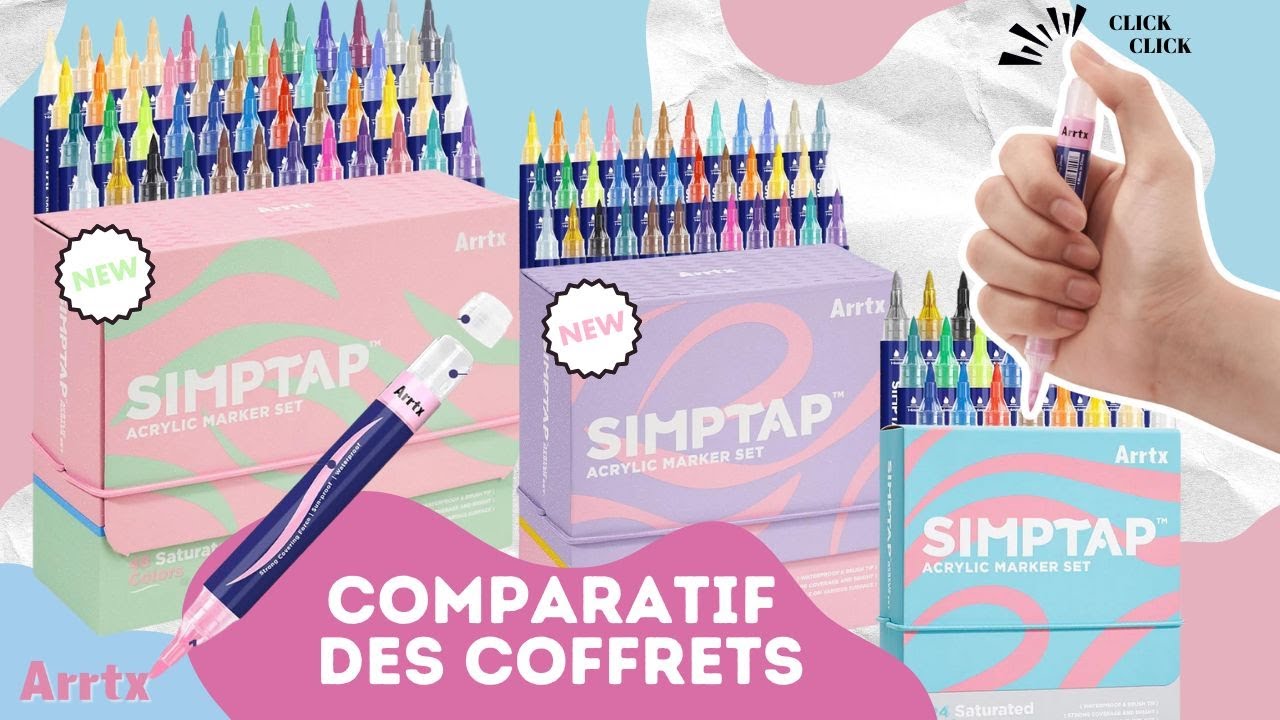 ARRTX - Simptap - Comparatif des coffrets