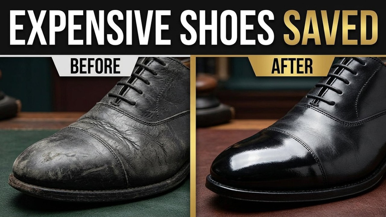 Make Your Creased Leather Shoes Look Brand New Again