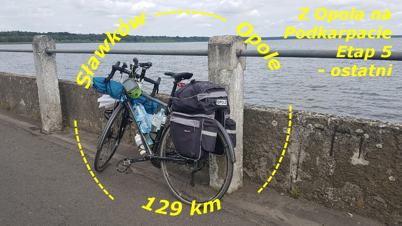 Sławków – Tarnowskie Góry – Opole, 129 km rowerem. 21.07.2020