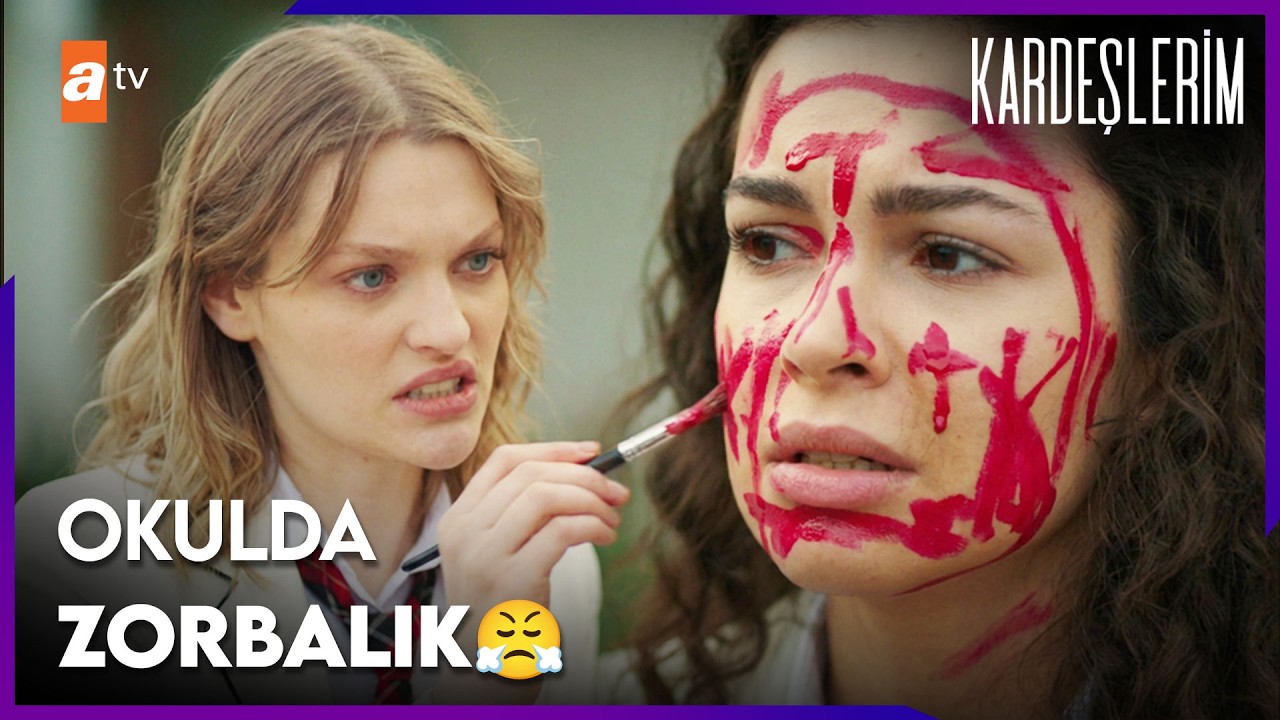 Harika, Jigglypuff gibi gidip Asiye'nin y&uuml;z&uuml;n&uuml; boyadı🎨- Kardeşlerim 5. B&ouml;l&uuml;m