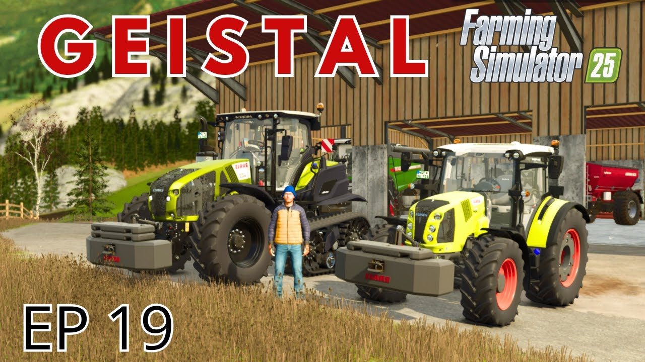 We've got a new tractor - FS25 - EP 19 - Geistal