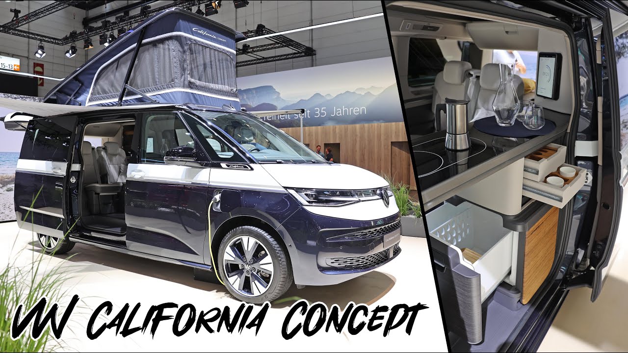 VW California Concept! Ist das der BULLI / Camper der Zukunft? 🚐 Vorstellung / Roomtour