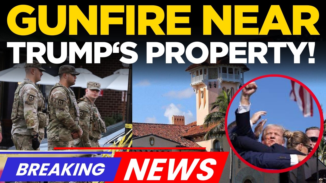 MAR-A-LAGO SHOOTING LIVE | Man Killed After Breaching Security at Trump's Property | World News