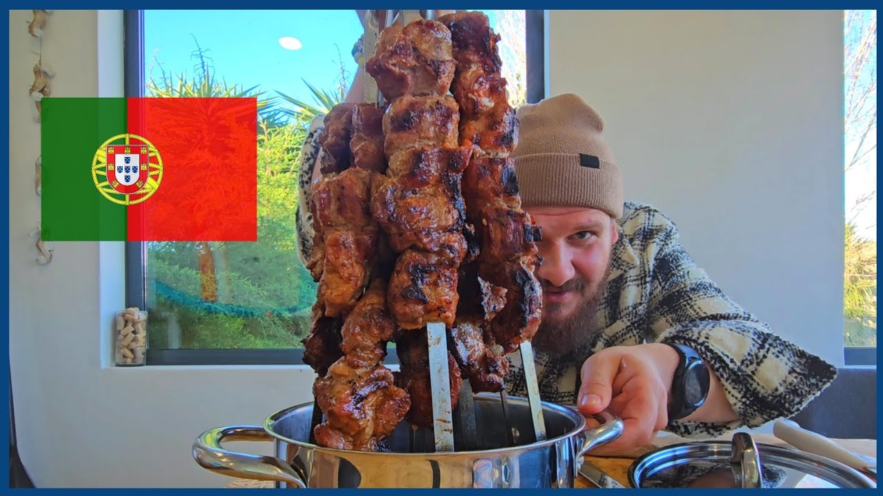 The Only BBQ Man Needs🇵🇹 Espetadas de Porco🔥