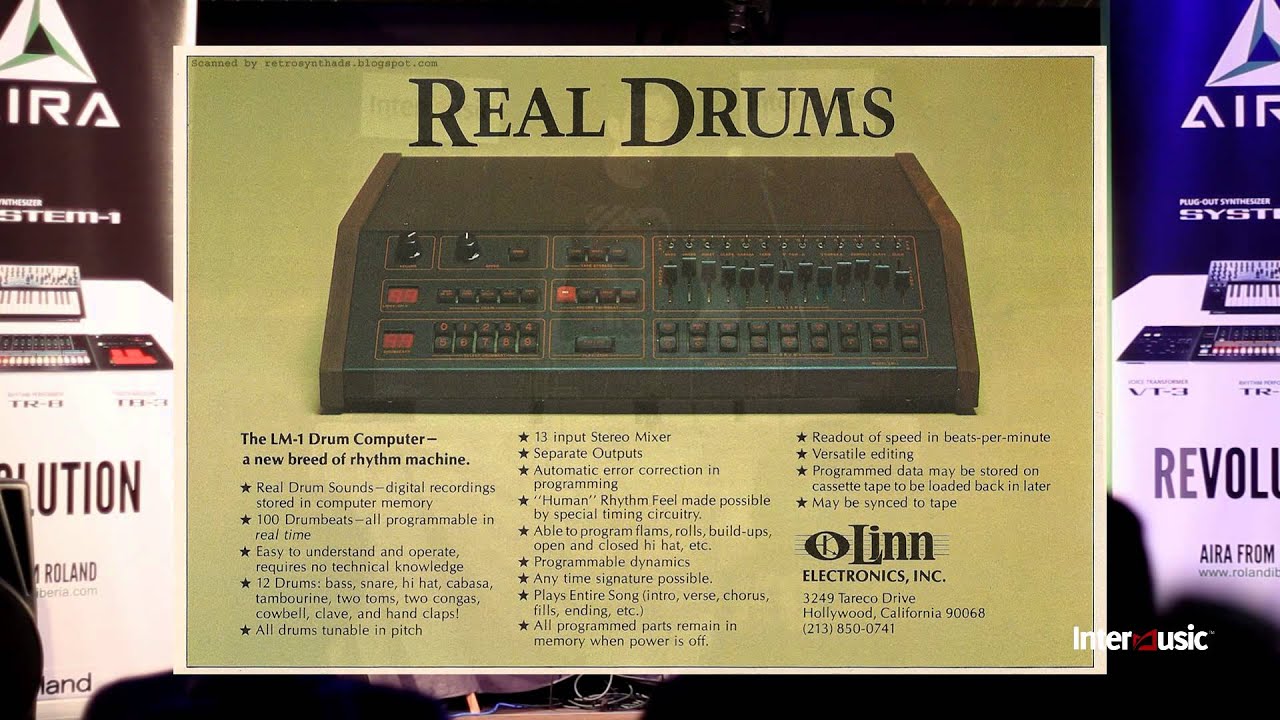 01. Masterclass Roland AIRA TR-8 :: Introducción e historia