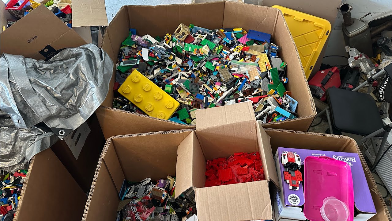 What It's Really Like Running a BrickLink Store After a 2,000 Pound Haul | Vlog 21