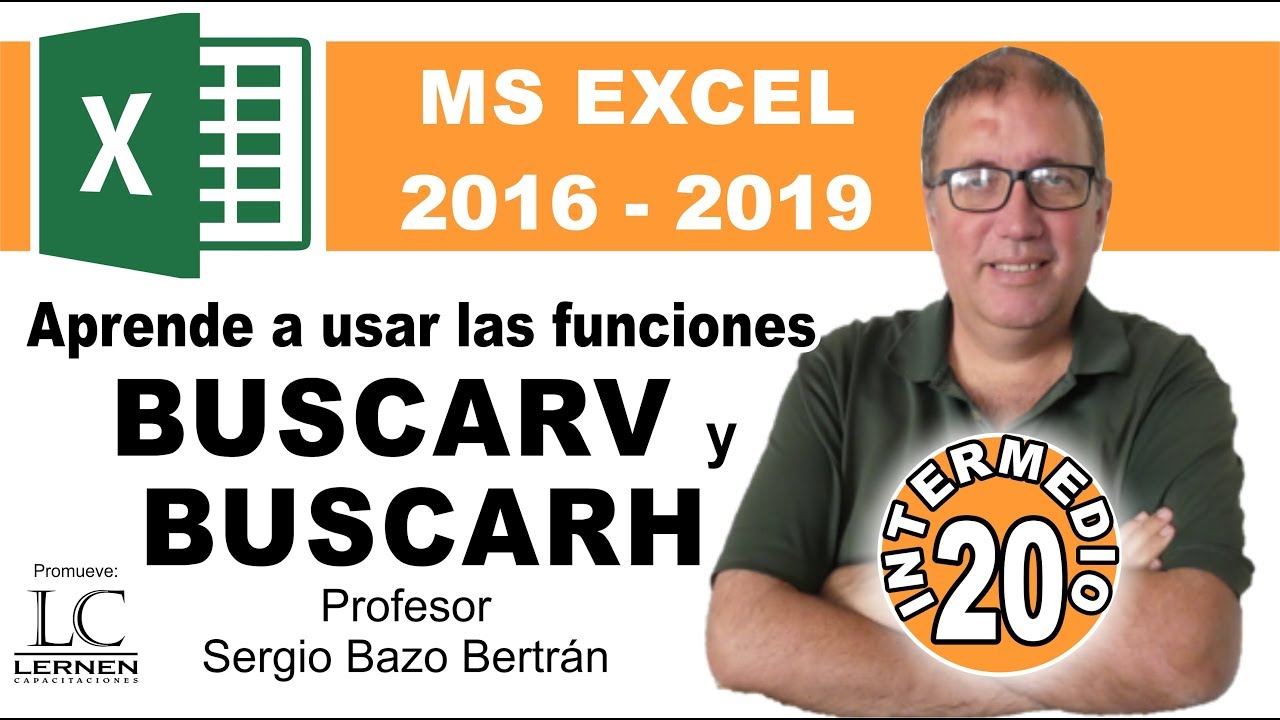 Curso GRATUITO de EXCEL INTERMEDIO | Parte 20 | Aprende a usar las funciones BUSCARV y BUSCARH