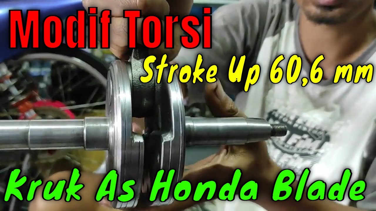 Kruk As Honda Blade Struk 60,6 mm Modif Torsi