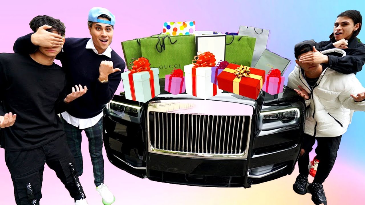 Surprising Lucas and Marcus with 22 Gifts for 22nd Birthday!!