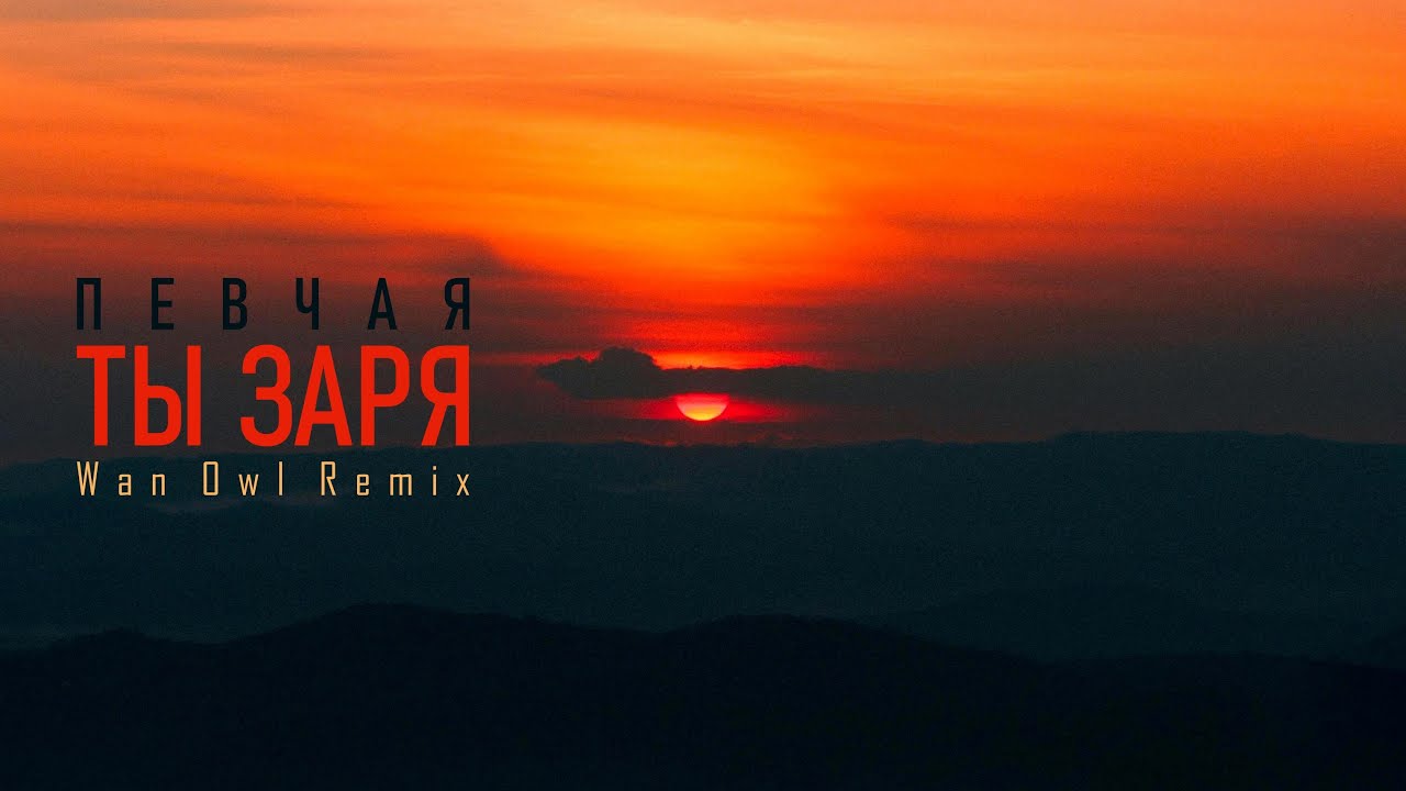 ПЕВЧАЯ - Ты заря (Wan Owl Techno Remix)