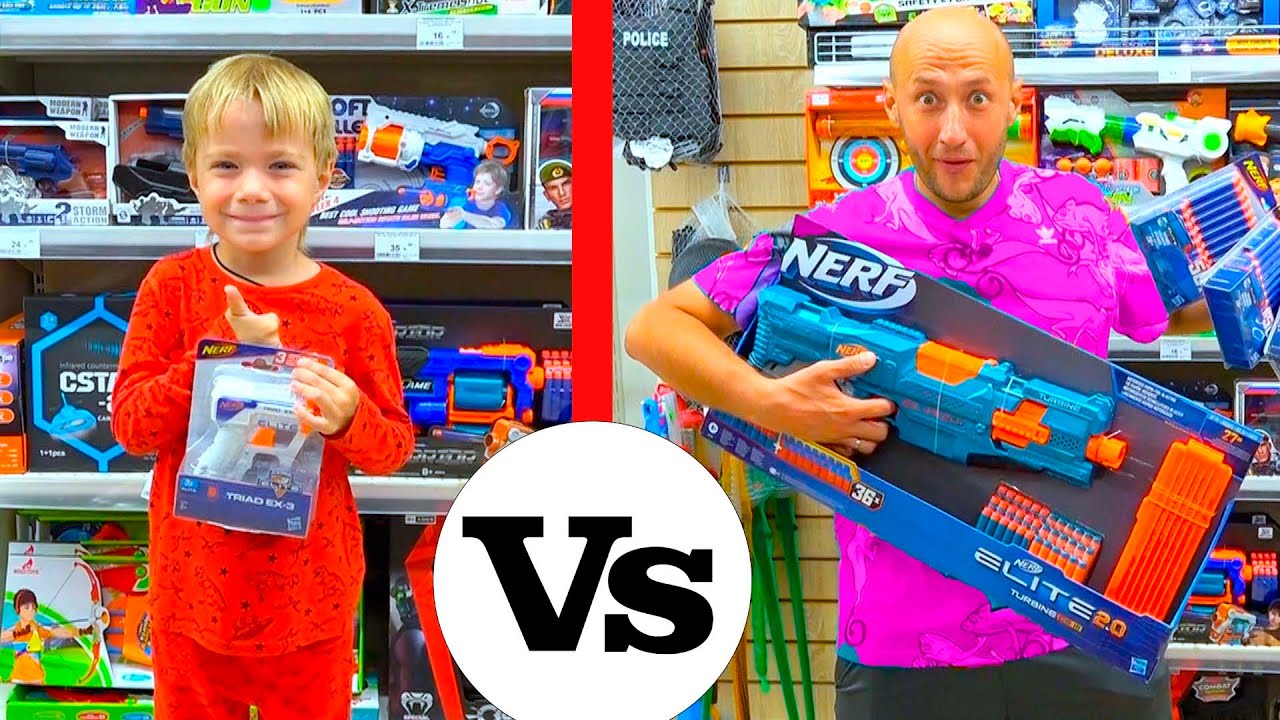 ФЁДОР vs ПАПА. ПОКУПКИ ко ДНЮ РОЖДЕНИЯ.