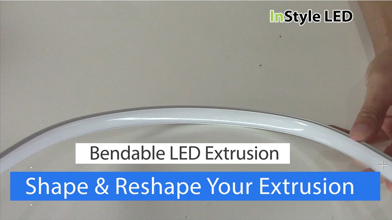 Bendable Aluminium Extrusions for LED Strip Lights