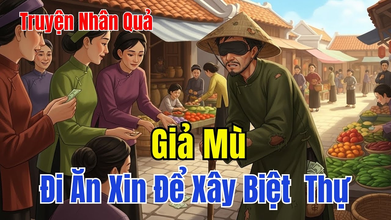 CHUYỆN ĐỜI: Giả Mù Đi Ăn Xin Suốt Nhiều Năm Để Gom Tiền Xây Nhà Lớn
