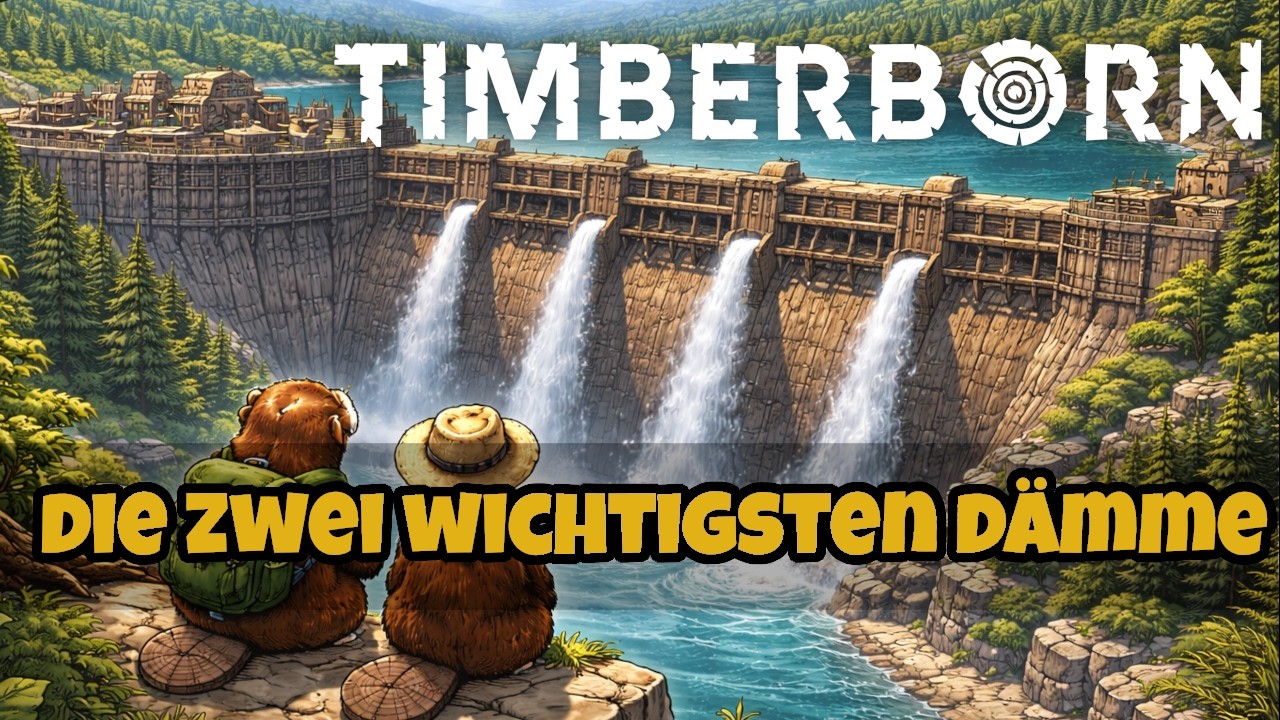 so baut man DÄMME richtig!! - TIMBERBORN - Gameplay - Deutsch - Terraforming Aufbauspiel #03