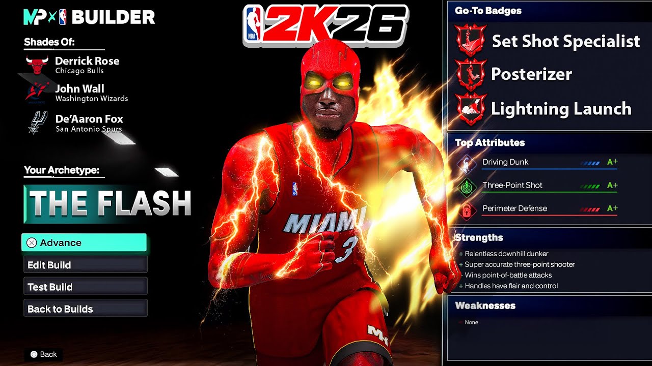 This FLASH BUILD Has EVERYONE SCARED on NBA2K26! BEST PG BUILD 2K26