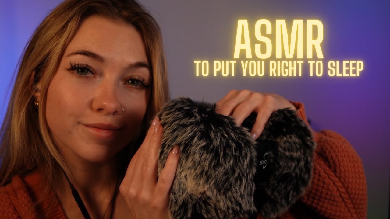 ASMR For Guaranteed Sleep 💤 | soft brushing sounds | tongue clicking | scratching & tapping |