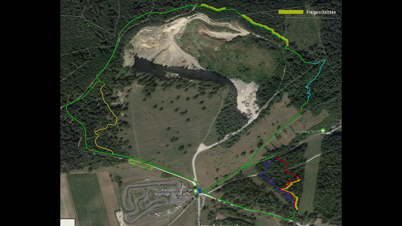 Aufhausen Bopfingen Sandberg Trail Herbst 2022