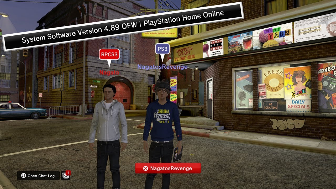 PlayStation®Home Online 1.86 Retail Running on PS3 4.89 Official Firmware | Cross-Platform via RPCS3