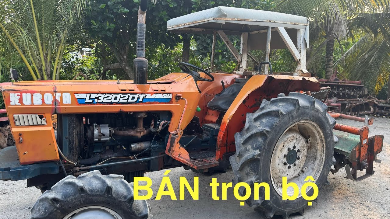 B&Aacute;N Kubota l3202DT / m&aacute;y nghi&ecirc;m chỉnh trọn bộ về ra đồng .Đ&atilde; B&aacute;n