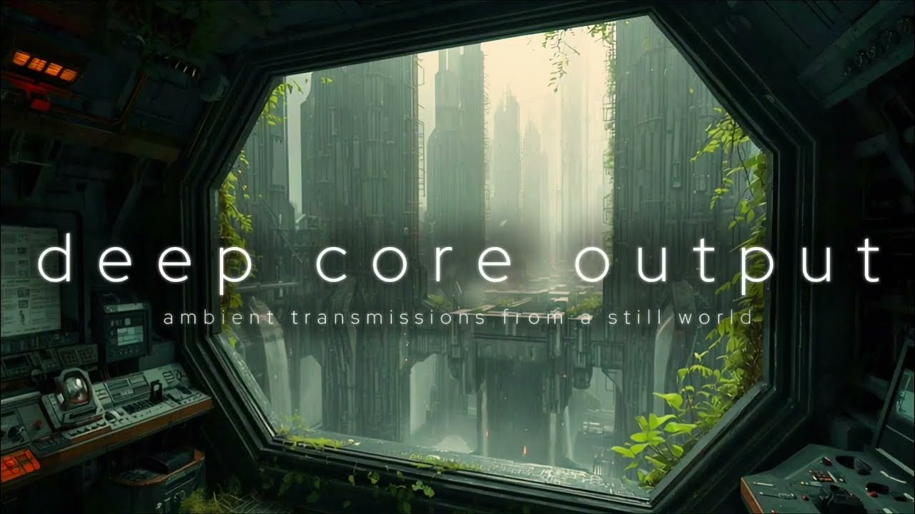 Ambient Rain & Mechanical Hums from a Rusted Spire | Focus & Relaxation