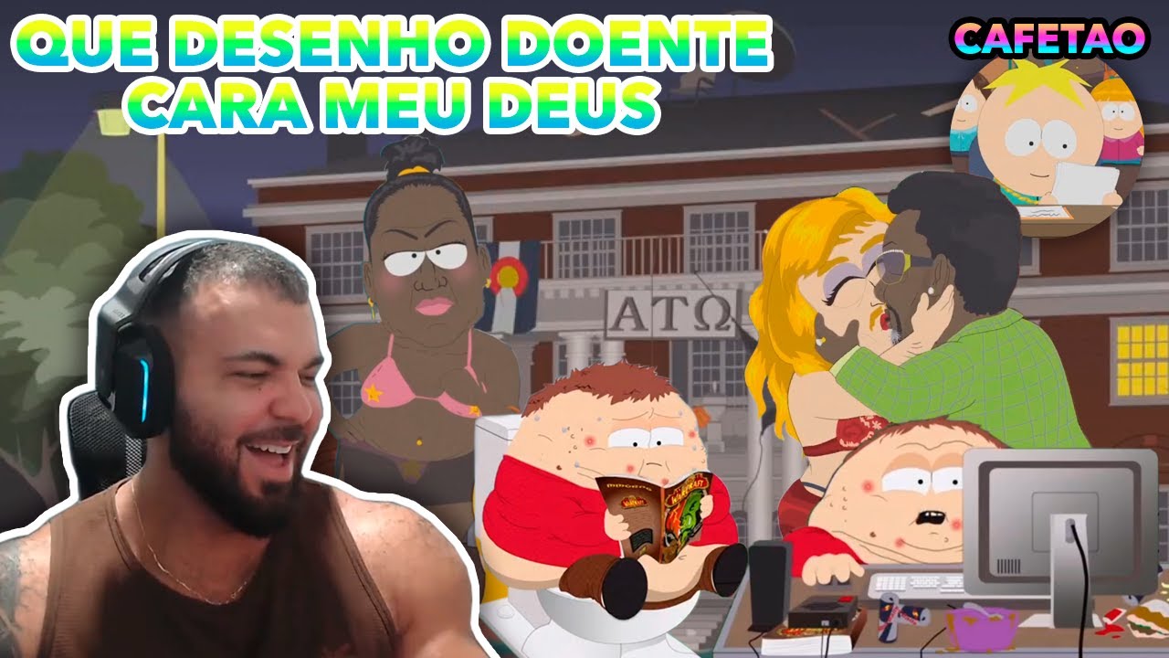 BUTTERS VIROU CAFETÃO E BOTOU AS MENOR DE IDADE PRA VIRAR P*TA - RENANPLAY ESTUDANDO SOUTH PARK