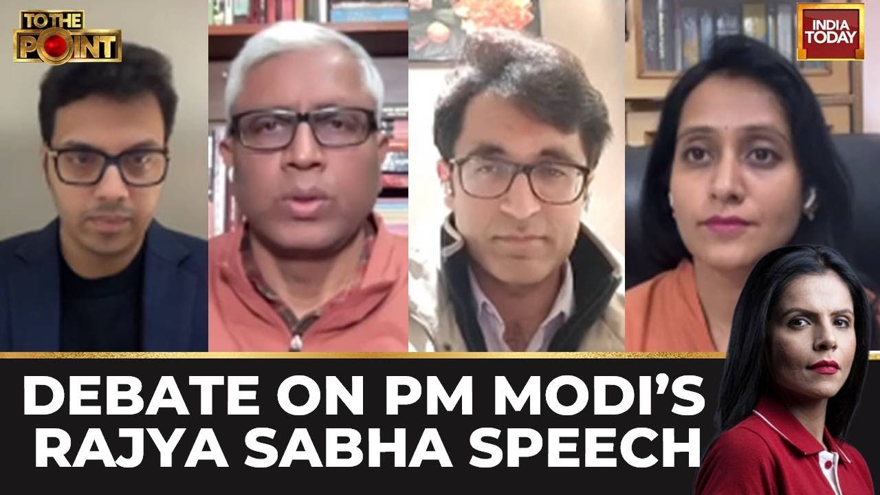 Preeti Choudhry Hosts Fierce Debate On PM Modi's Attack On Congress In Rajya Sabha | India Today