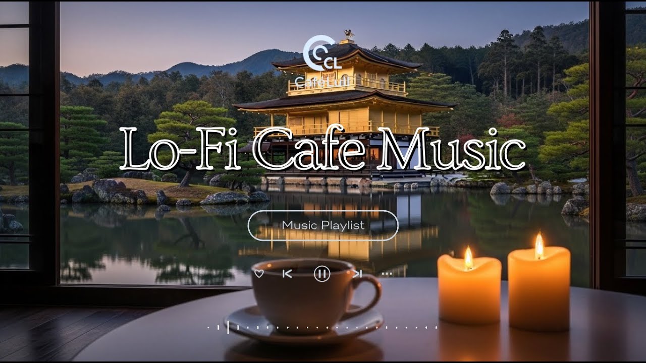 Golden Pavilion Night Calm | Kinkaku-ji Lofi for Study, Sleep, and Relaxation