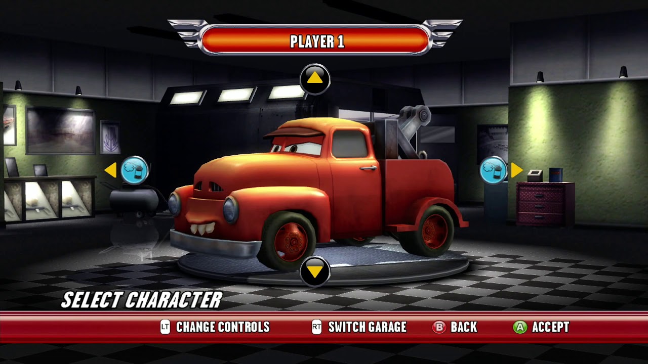 Cars: Race-O-Rama: All Characters and Paint-Jobs (Xbox360)
