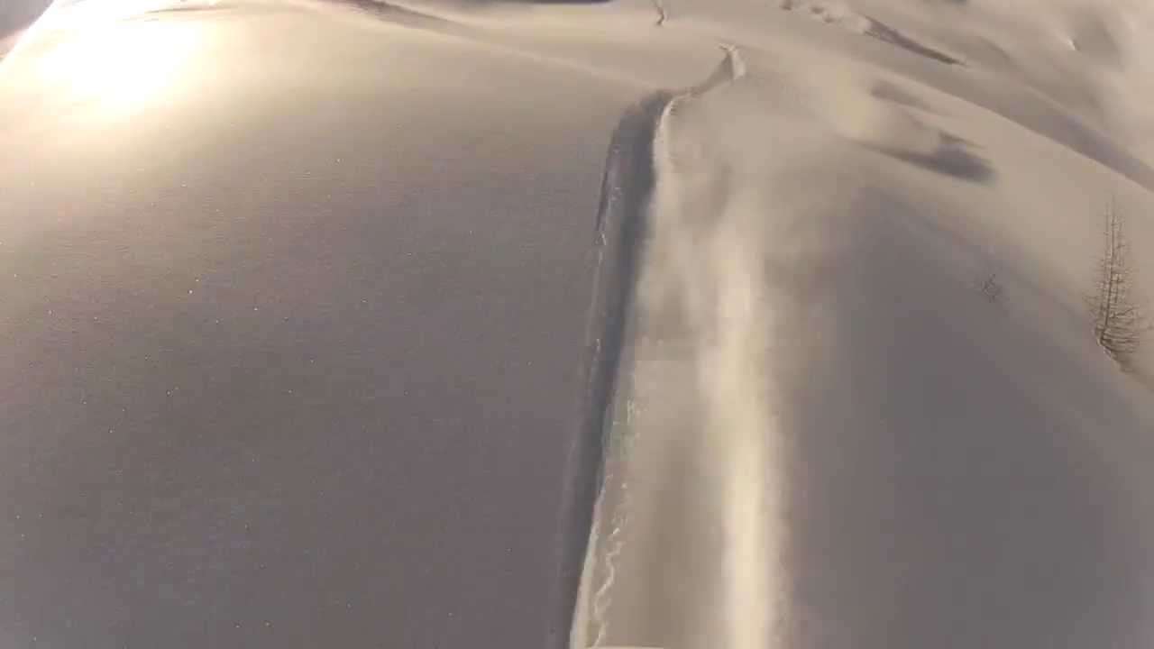 Pow turns only - GoPro HD Hero 2 - Marcel Loschin