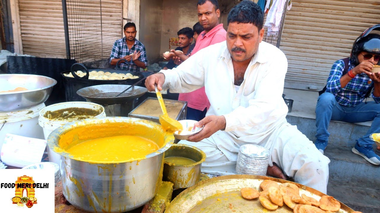 Alwar Famous Kadhi Aloo Kachori at Rs15/- only at Golu Kachori Wala| Alwar Street food