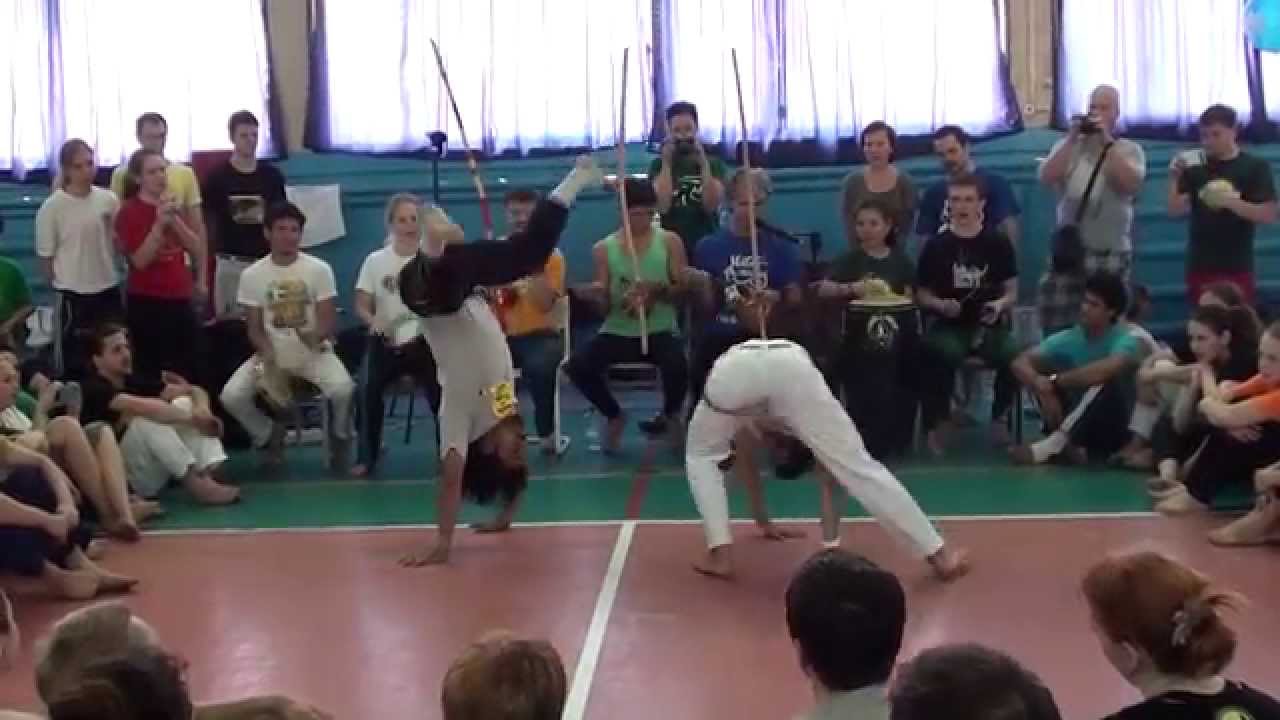 СM Tico vs CM Piolho. Noites Brancas 2014. Капоэйра Киев, Украина
