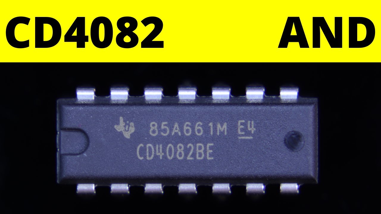 CD4082 AND 4 Input AND Gate IC