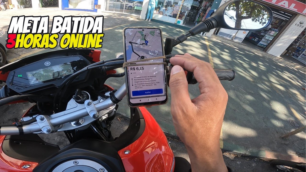 UBERMOTO BATENDO A META EM POUCAS HORAS , TA MELHOR QUE IFOOD