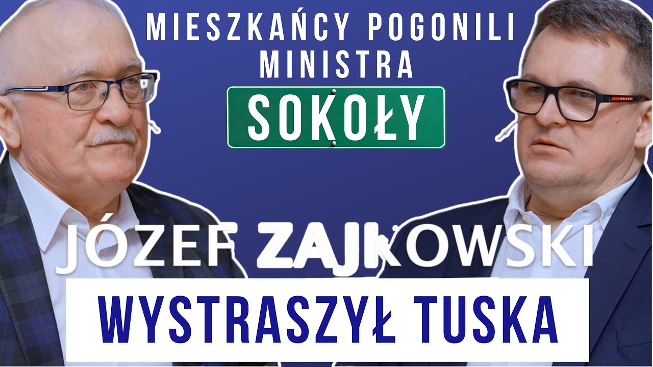 Wystraszył Tuska a mieszkańcy pognali Ministra / J&oacute;zef Zajkowski