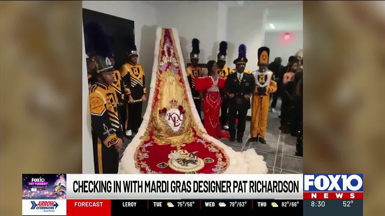 Checking in with Mardi Gras designer Pat Richardson