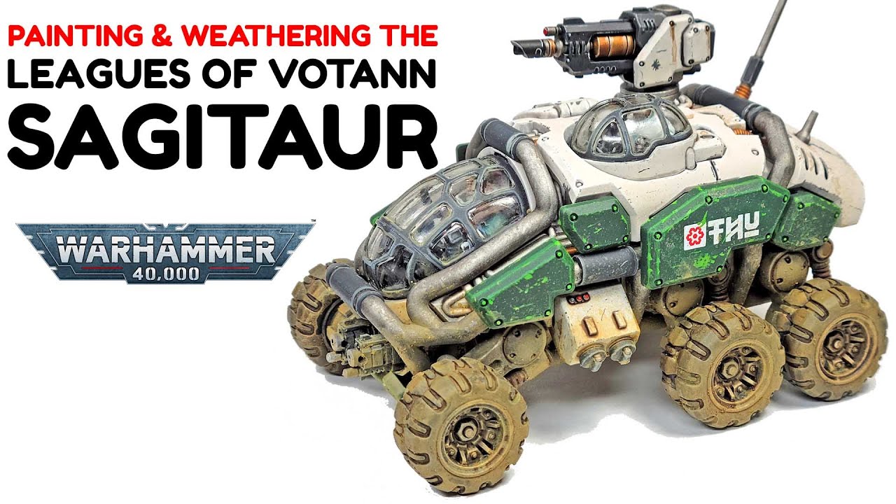 How to Paint and Weather the Leagues of Votann Sagitaur