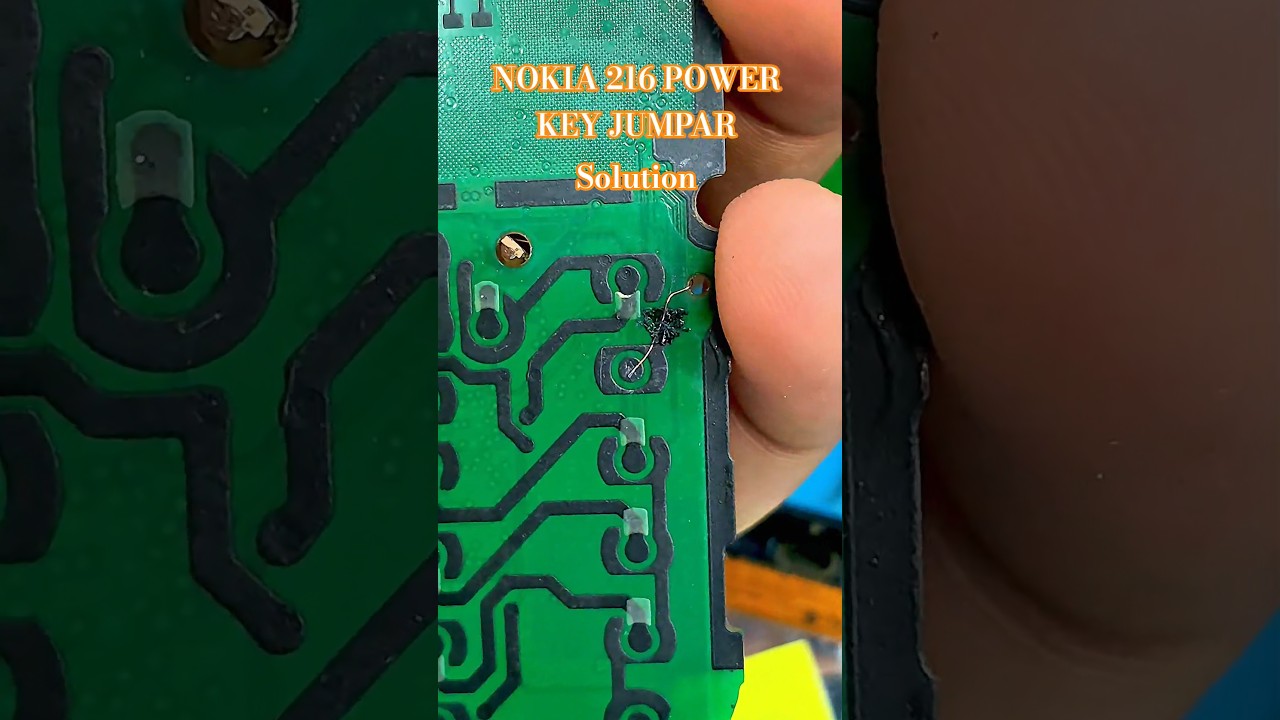 NOKIA 216 POWER KEY JUMPAR SOLUTION 💯✅ #nokia #powerkey#solution