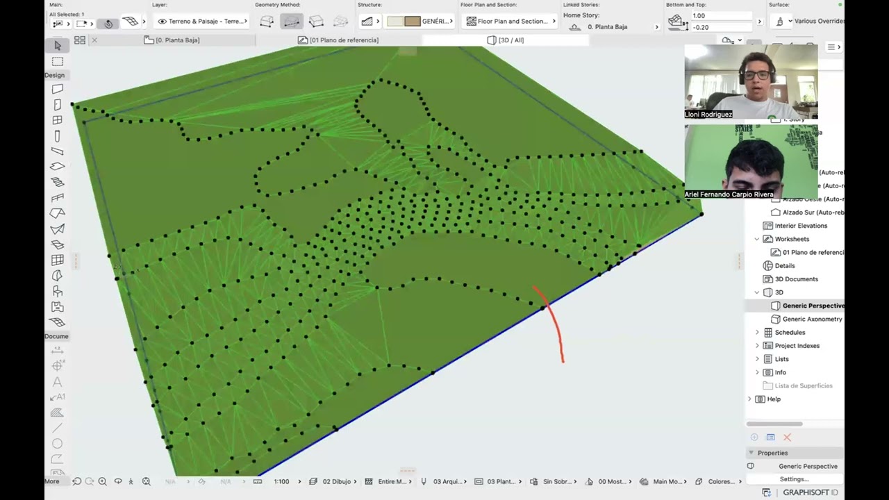 ¡Toda la noche modelando topografía y ríos en Archicad? 😩 Hazlo en MINUTOS con este truco 🔥