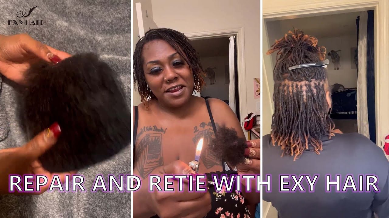 Восстановление локонов с помощью натуральных афро-кудрявых волос | EXYHAIR