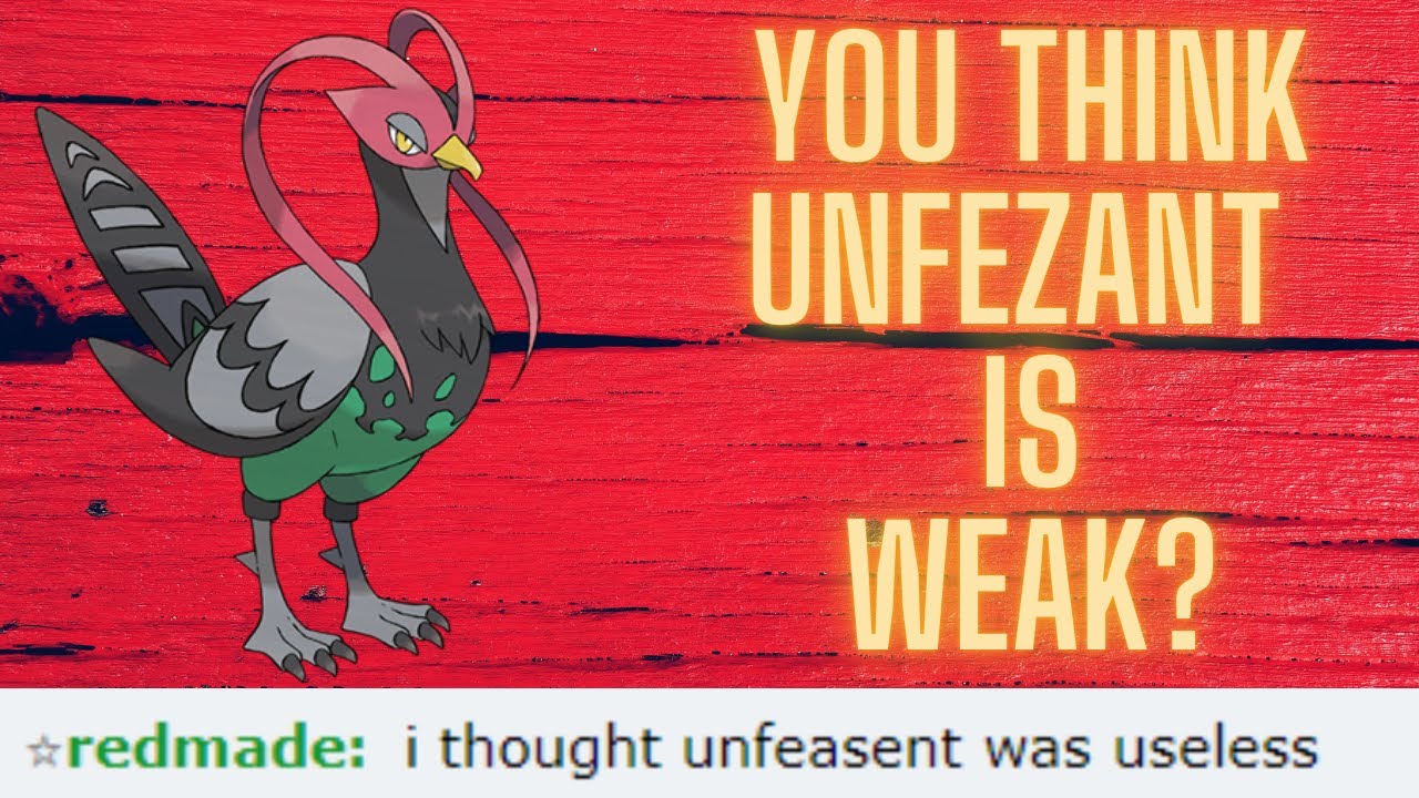 What! Unfezant is a scary sweeper?! - Unfezant Sweep || Pokemon Showdown