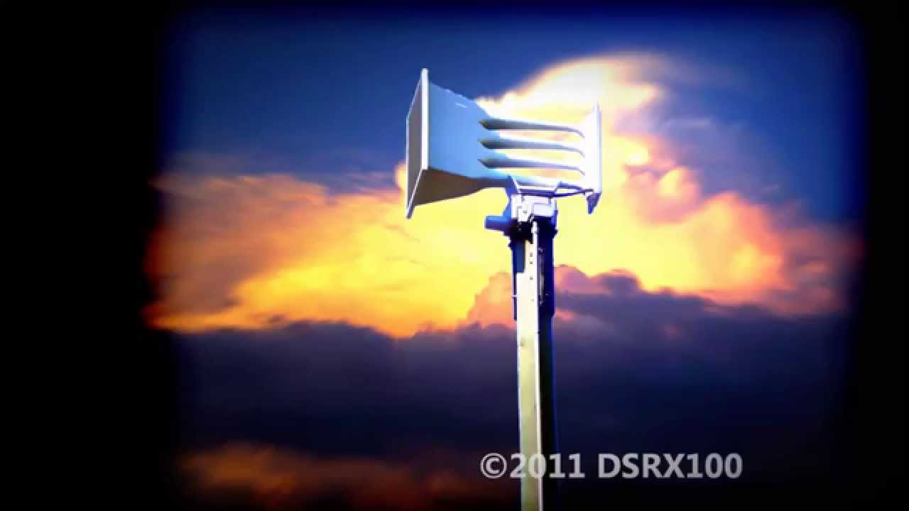 Tornado Sirens: (Ambiance Synth & Slideshow 3) 3T22, T-128 and Whelen 4004