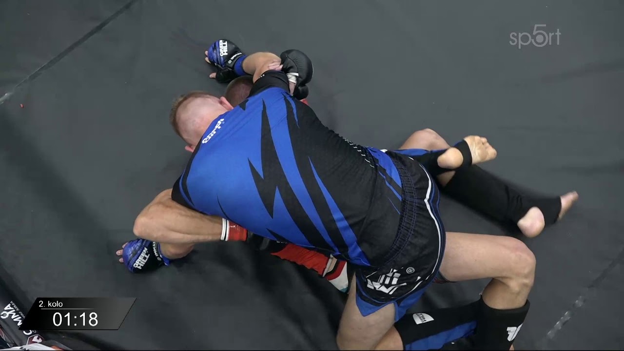 MČR v MMA 2020 - Muži, -70,3 kg - Jaroslav HRDLIČKA x Josef STUMMER