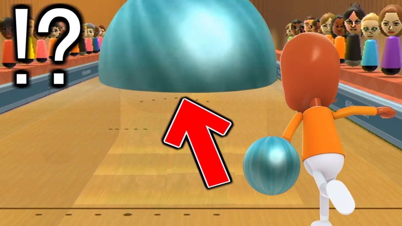 【衝撃】ボウリングで『裏技』を使ってパーフェクトを取ってみた。【Wii Sports Resort】