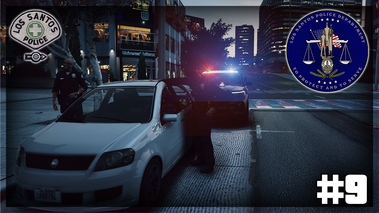 PATROL Z REKRUTEM | KRONIKI LSPD | GTA RP #9
