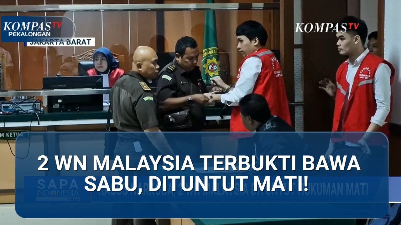 JARINGAN INTERNASIONAL! Nasib 2 Warga Malaysia Bawa Sabu Dalam Koper Berakhir Tragis
