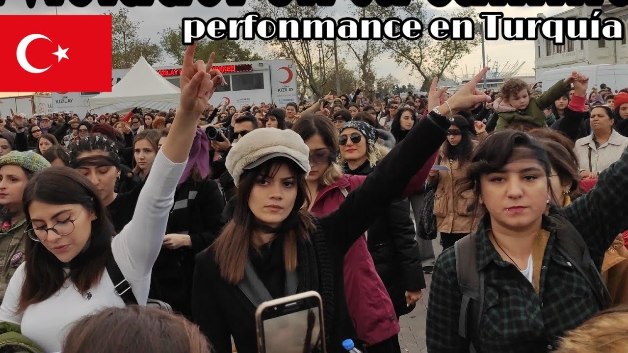 performance  las tesis en Turquía #lastesis #Turquía