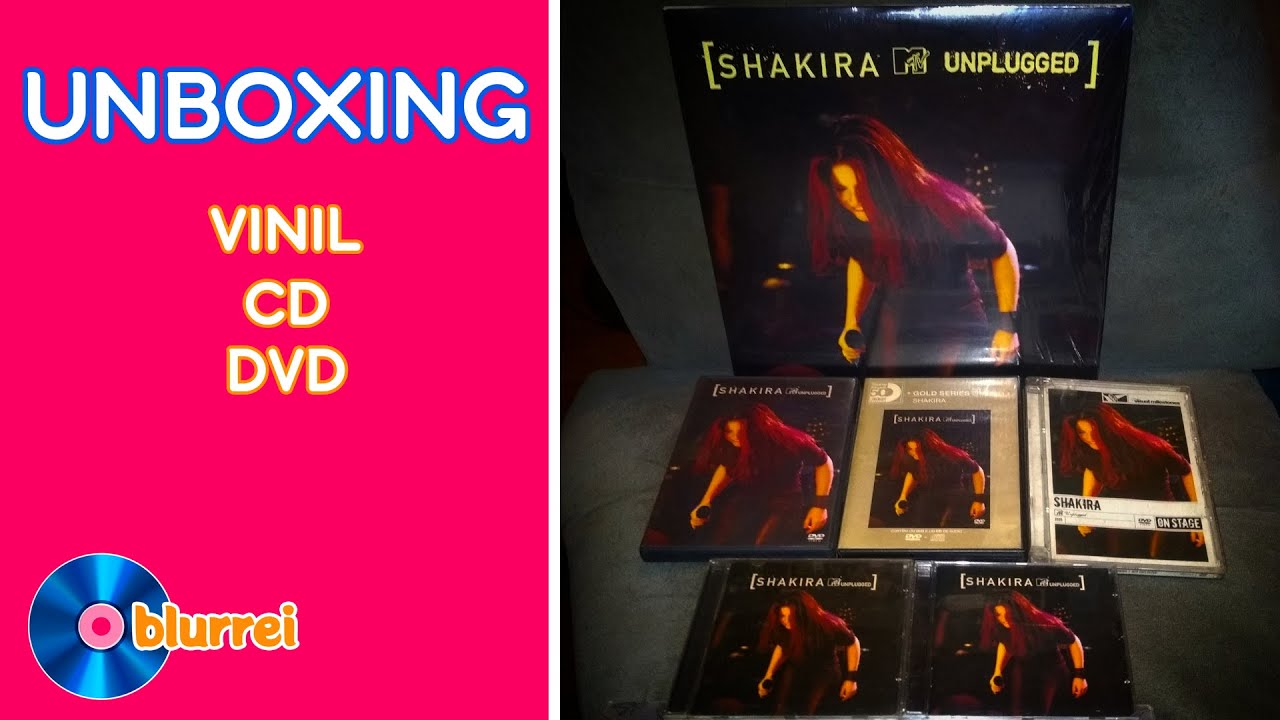 Unboxing Shakira MTV Unplugged CD DVD VINIL